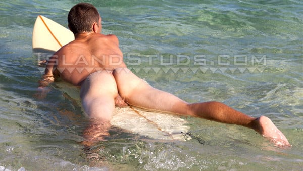Hung Blond Surfer Twink On The Beach Nude - Gaydemon-8865